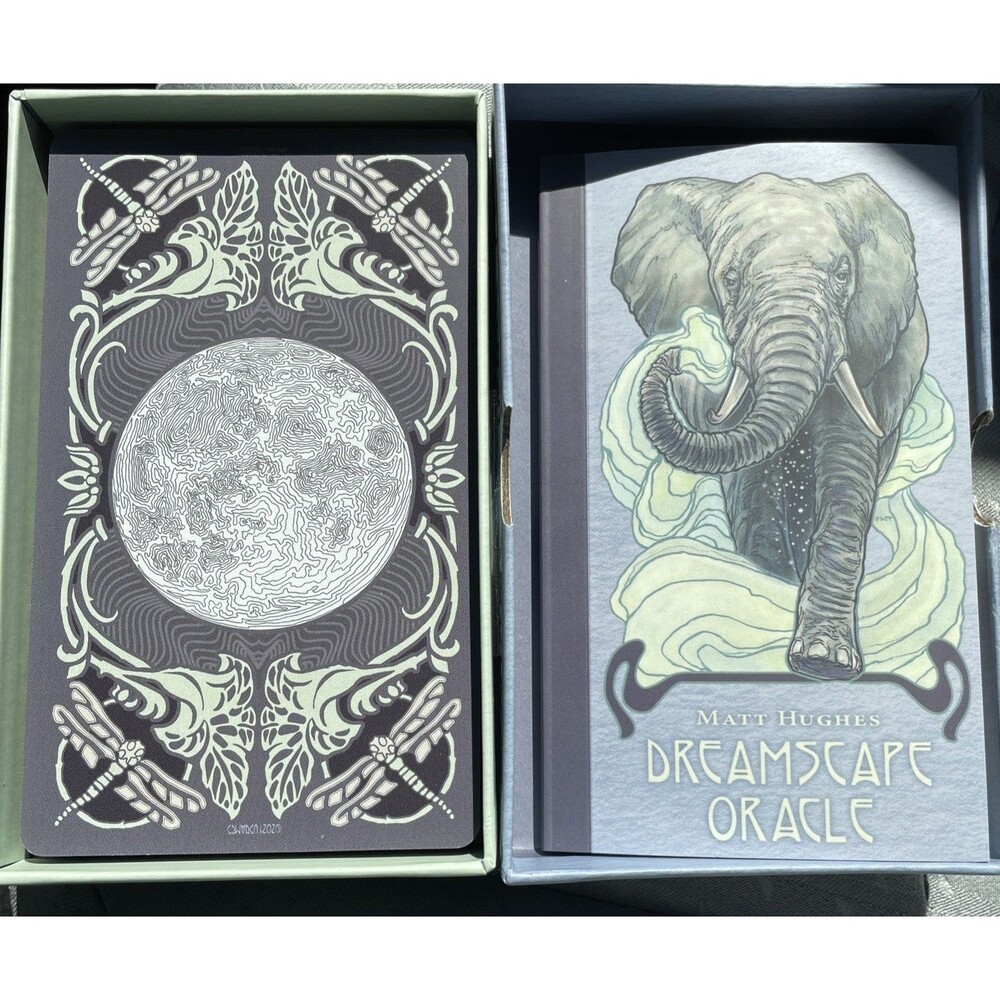 Dreamscape Oracle Card Deck 32 Guidebook Matt Hughes US Games Dragonfly Cards